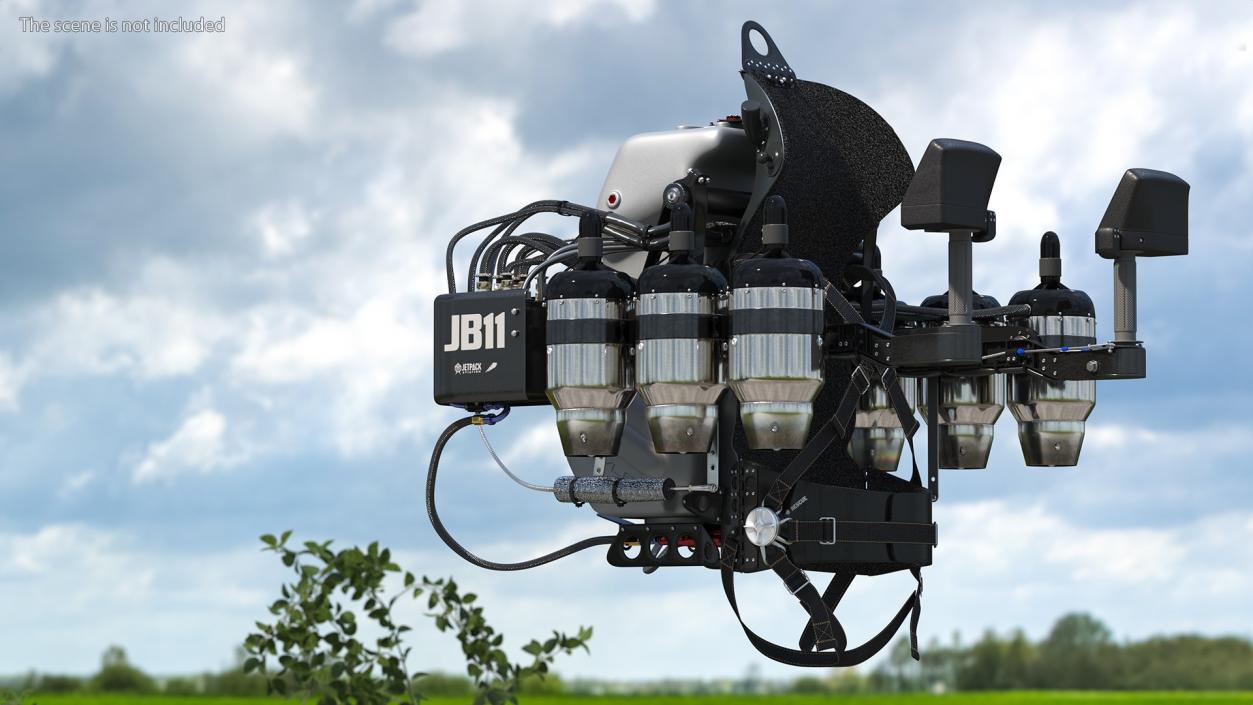 3D JetPack JB-11 model