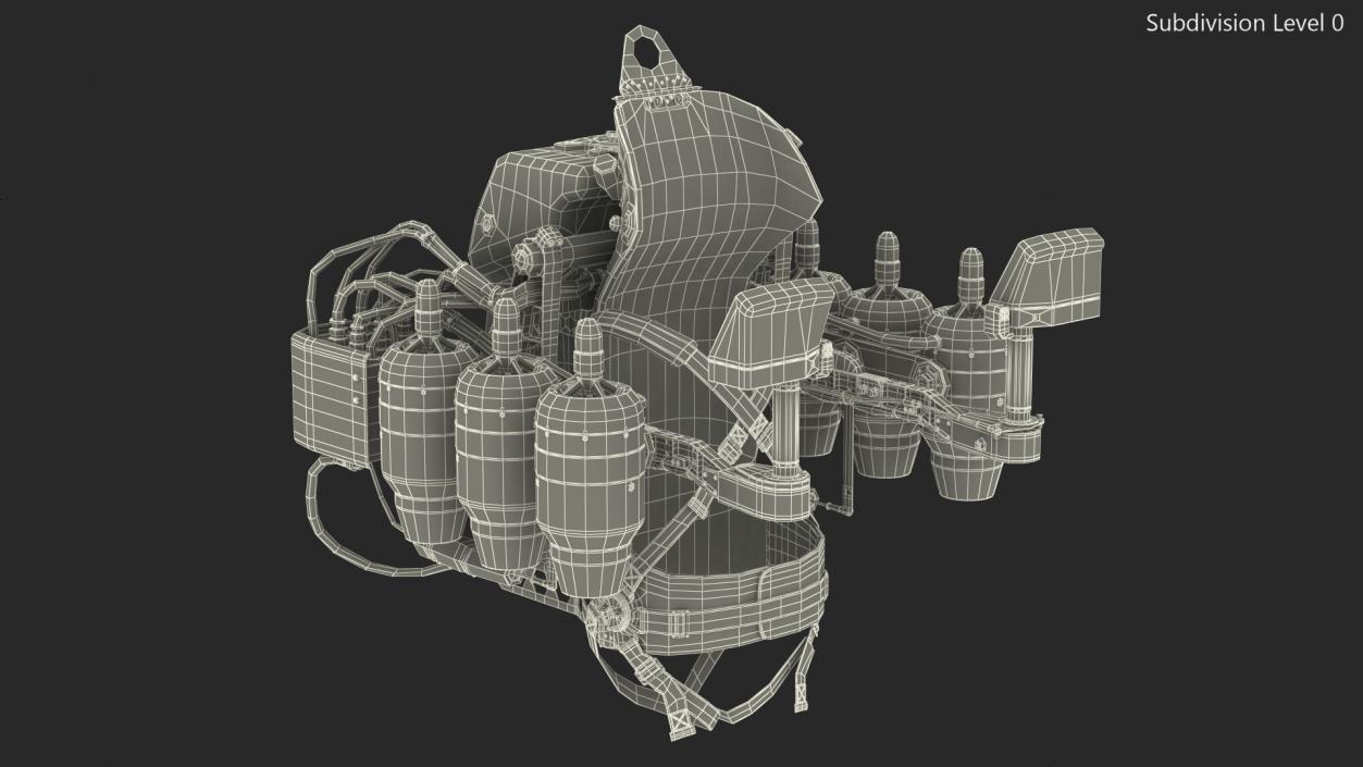 3D JetPack JB-11 model