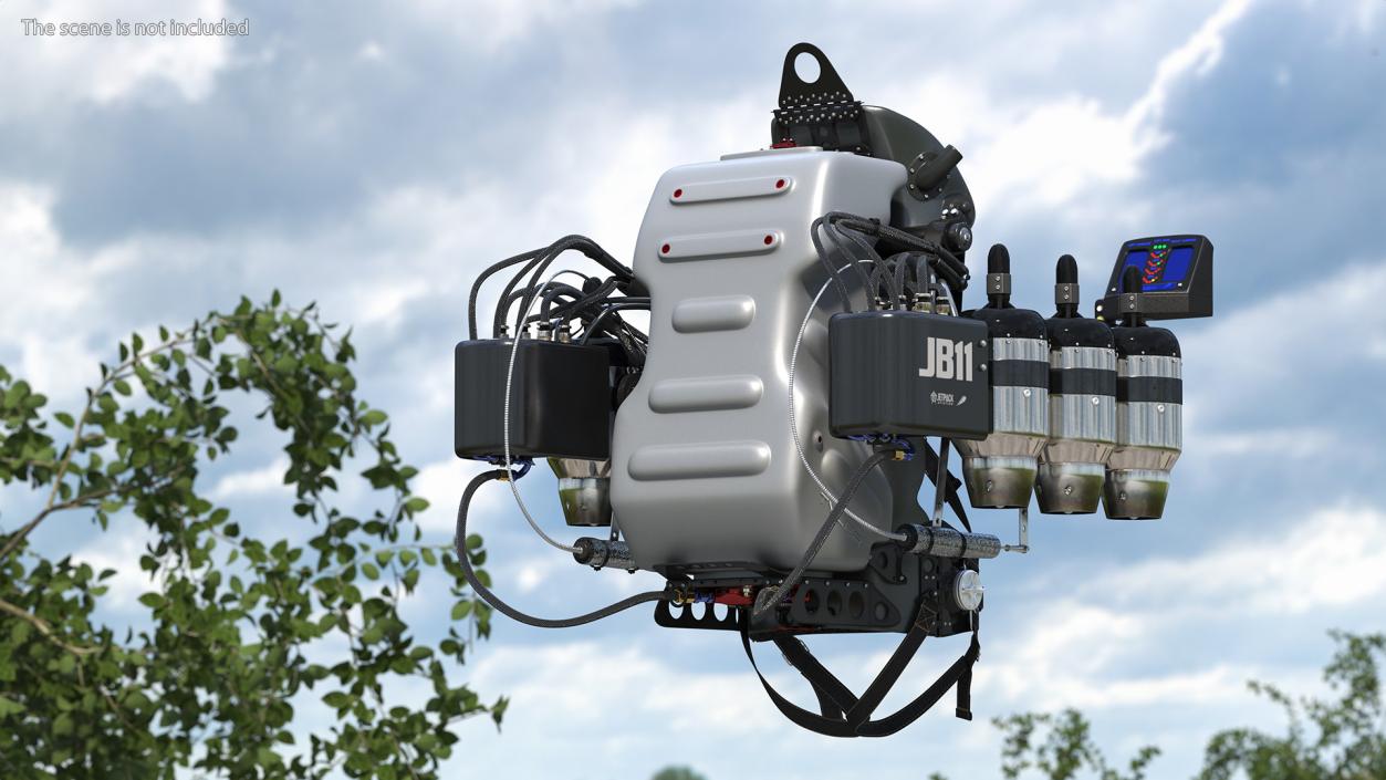 3D JetPack JB-11 model