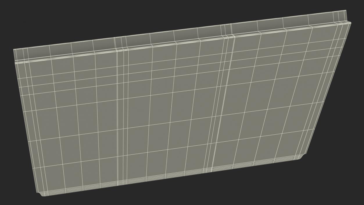 Blank Card Folder File 3D