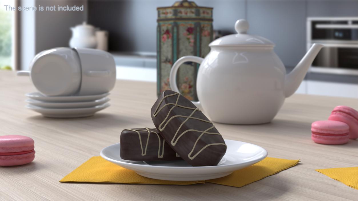 3D model Chocolate Covered Candy 2