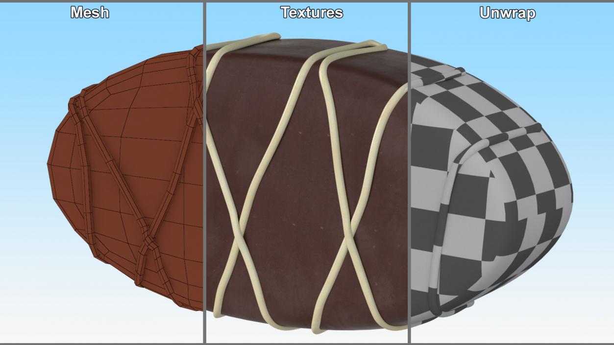 3D model Chocolate Covered Candy 2