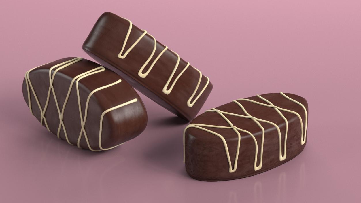 3D model Chocolate Covered Candy 2