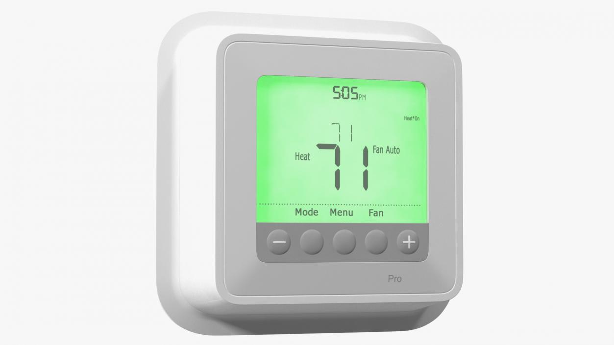 3D Digital Programmable Thermostat