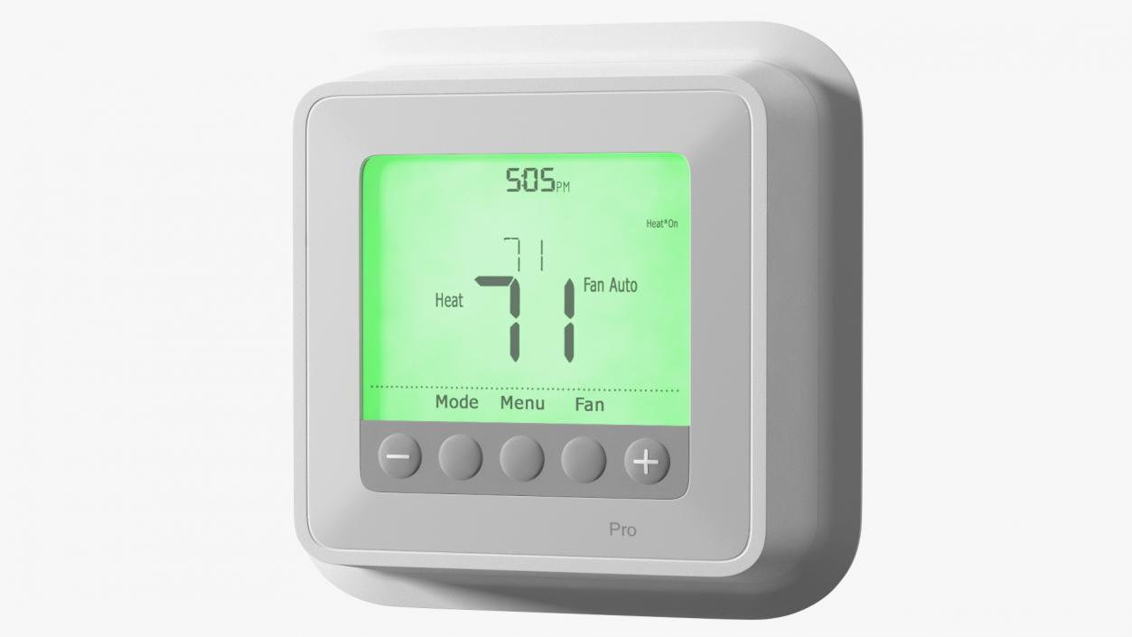 3D Digital Programmable Thermostat