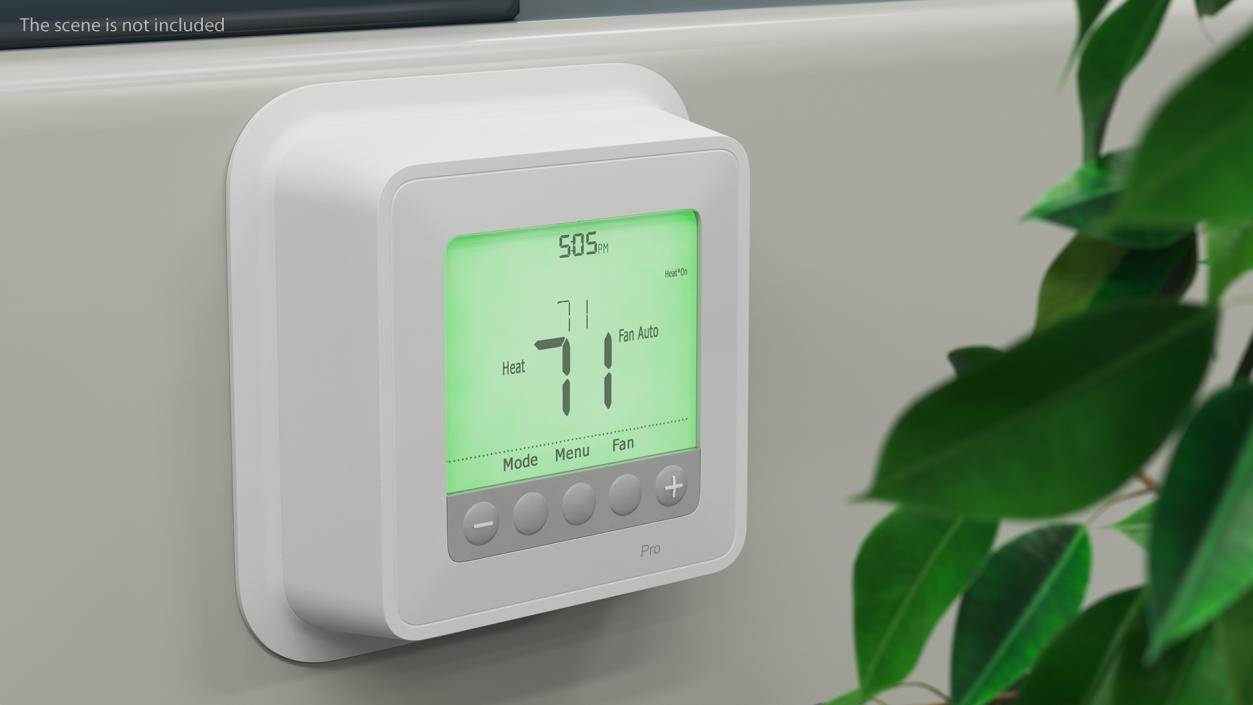 3D Digital Programmable Thermostat