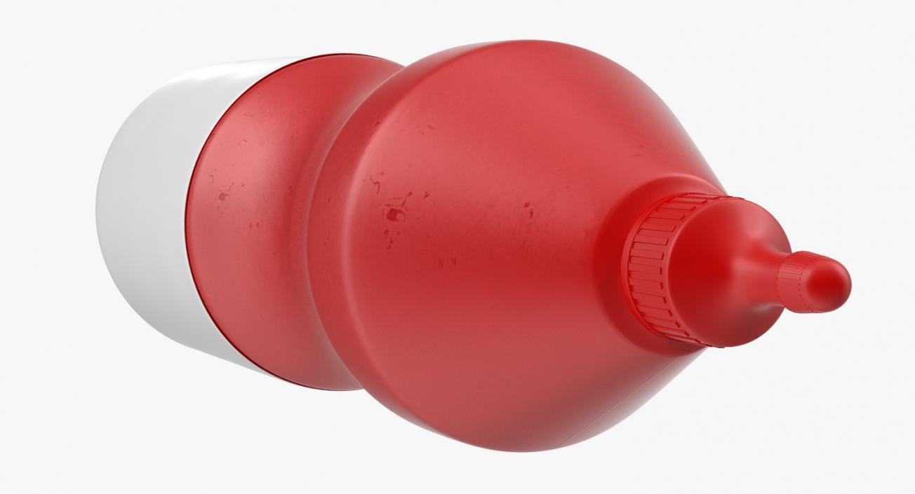 3D model Ketchup Plastic Squeeze Bottle