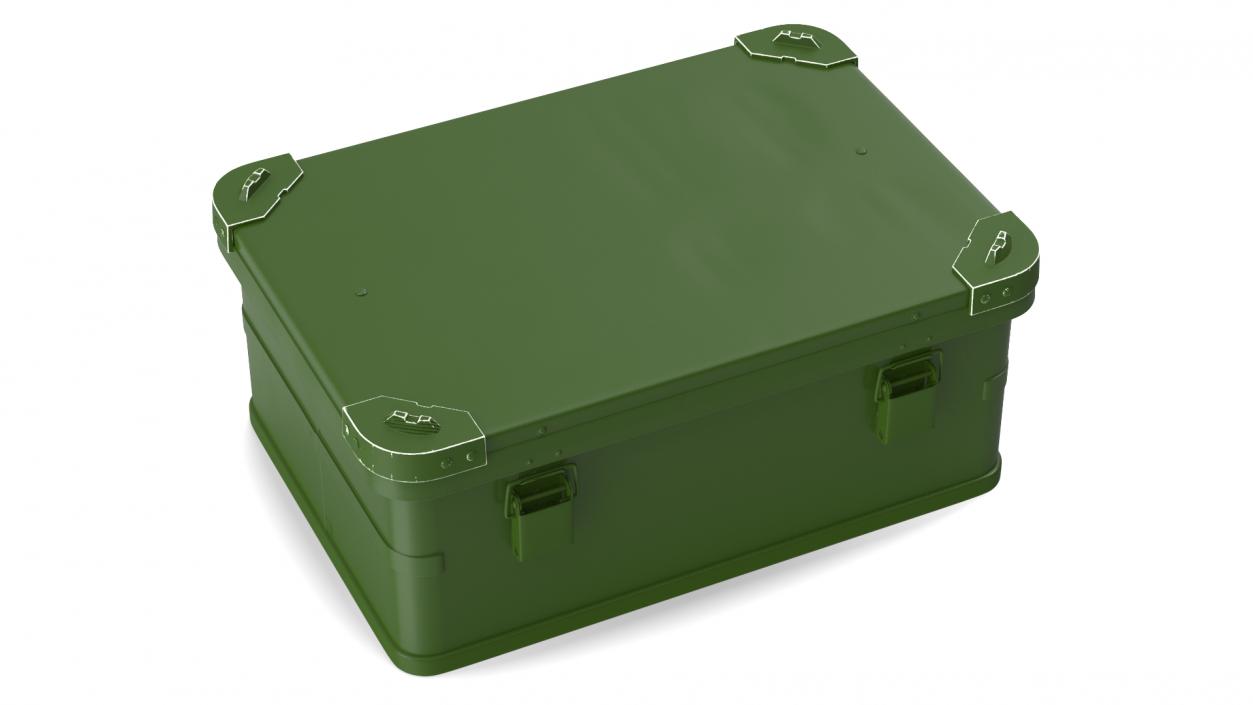 3D Military Storage Box Small 2 model