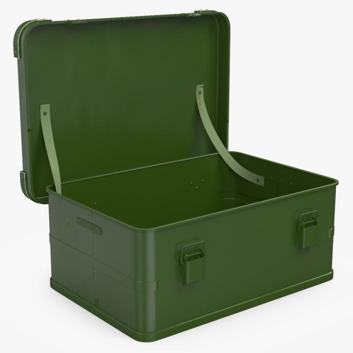 3D Military Storage Box Small 2 model