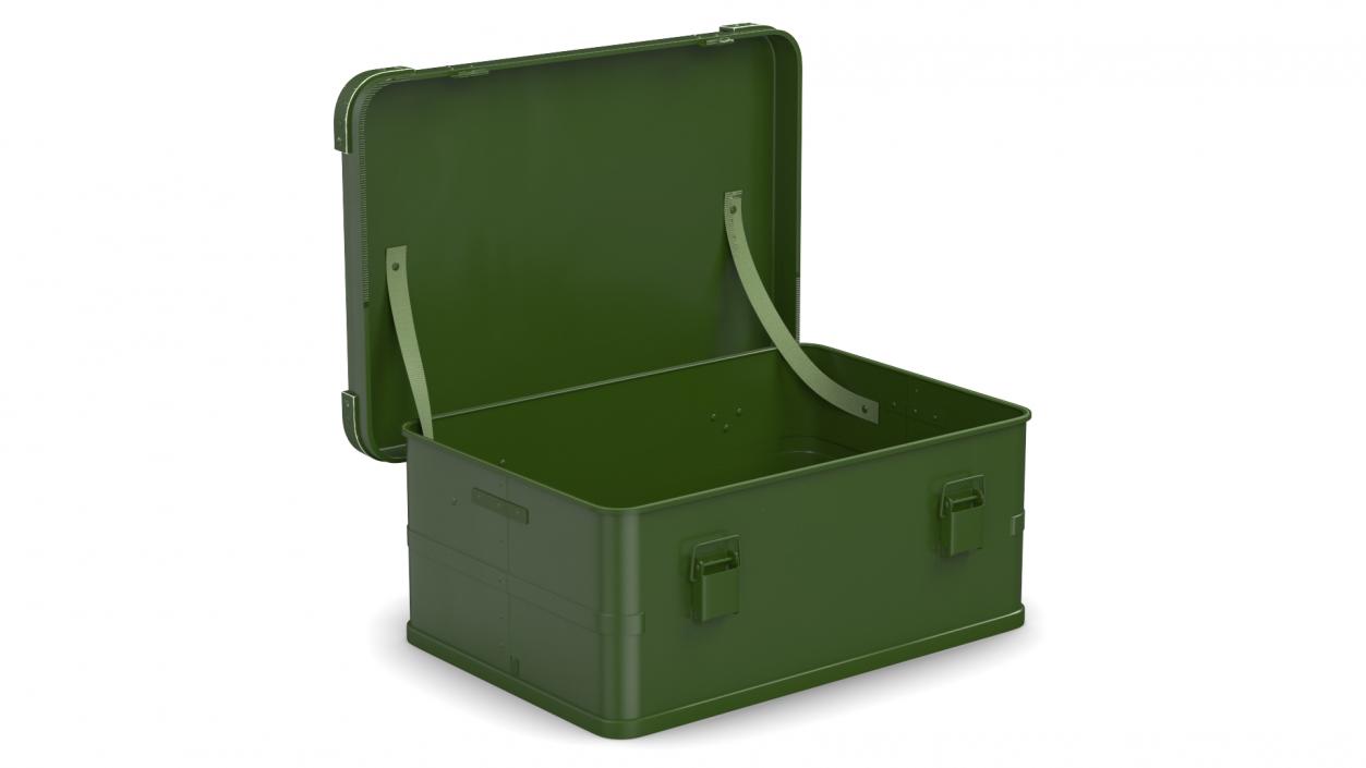 3D Military Storage Box Small 2 model