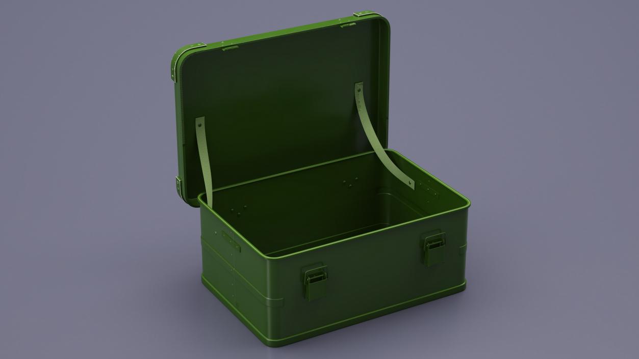 3D Military Storage Box Small 2 model