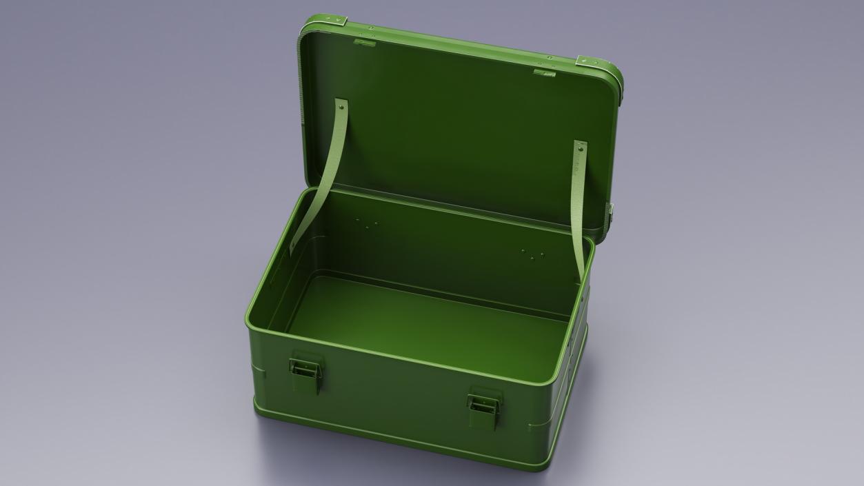 3D Military Storage Box Small 2 model