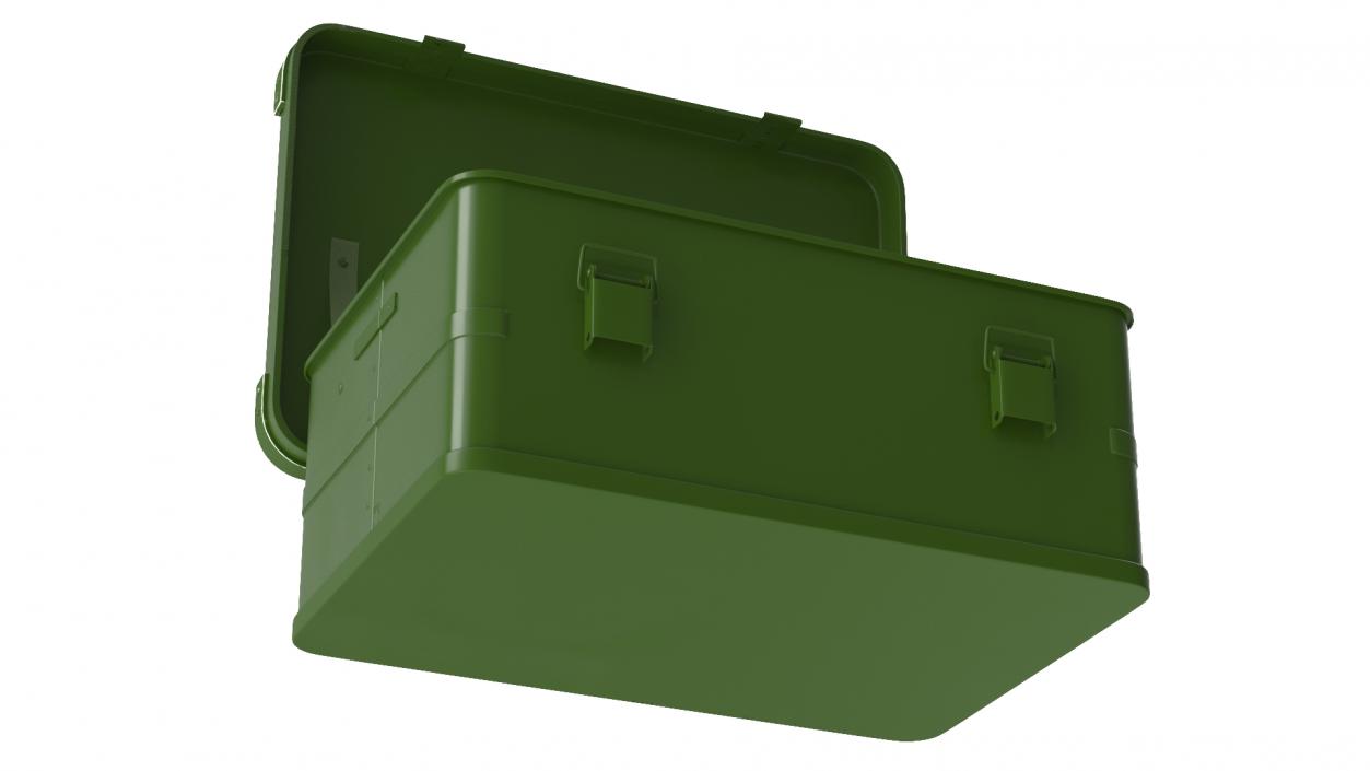 3D Military Storage Box Small 2 model