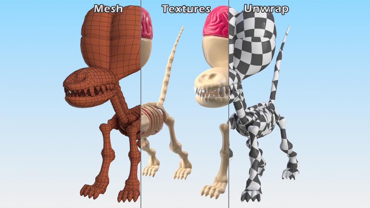 Balloon Dog Anatomy 3D model