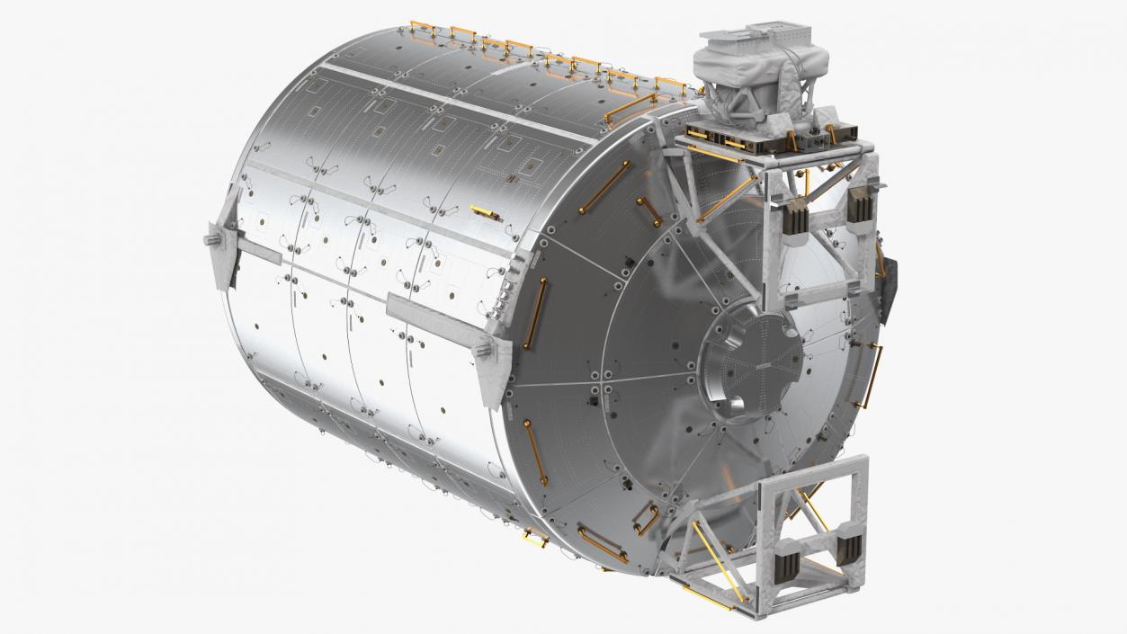 3D ISS Module Columbus Science Laboratory model