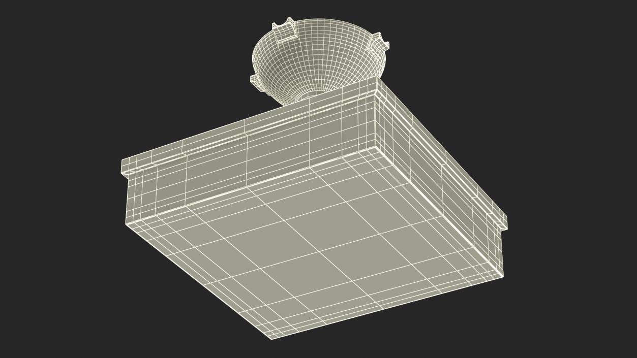 3D Modern Fountain Empty