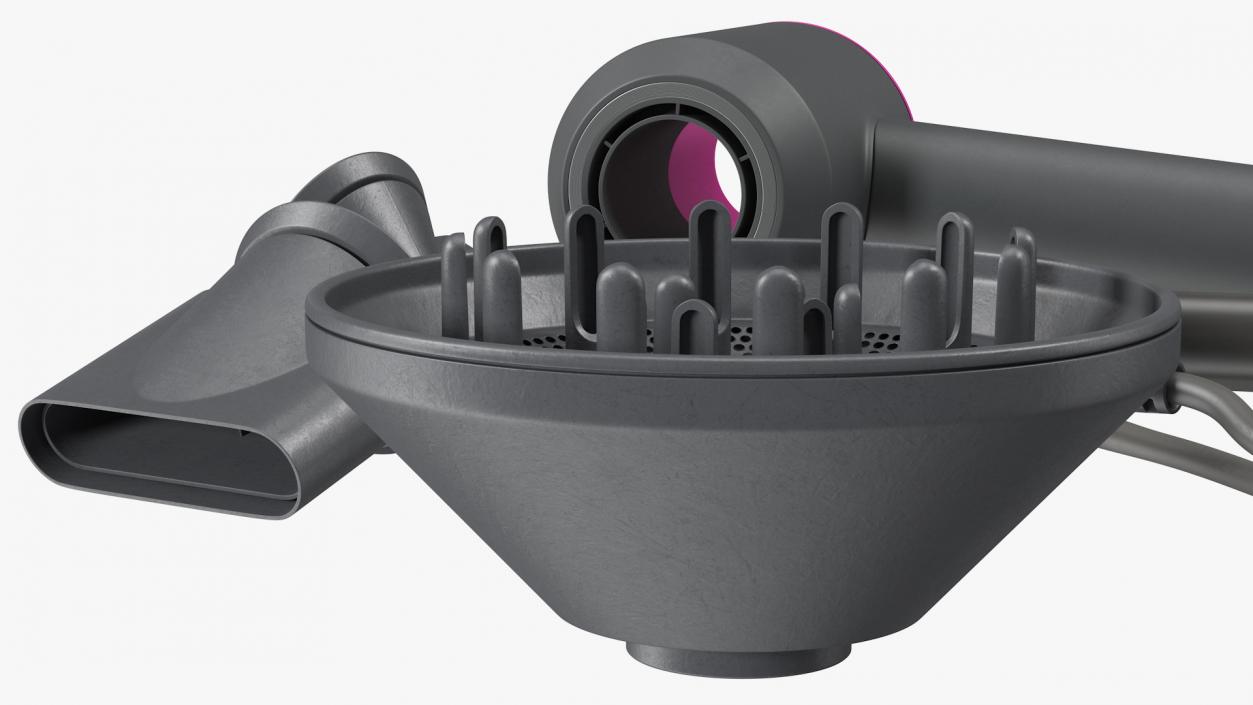 3D Dyson Supersonic Hair Dryer with Attachments Set model