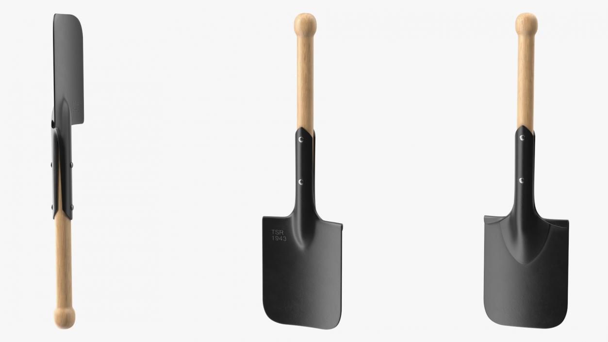 Military Sapper Shovel 3D