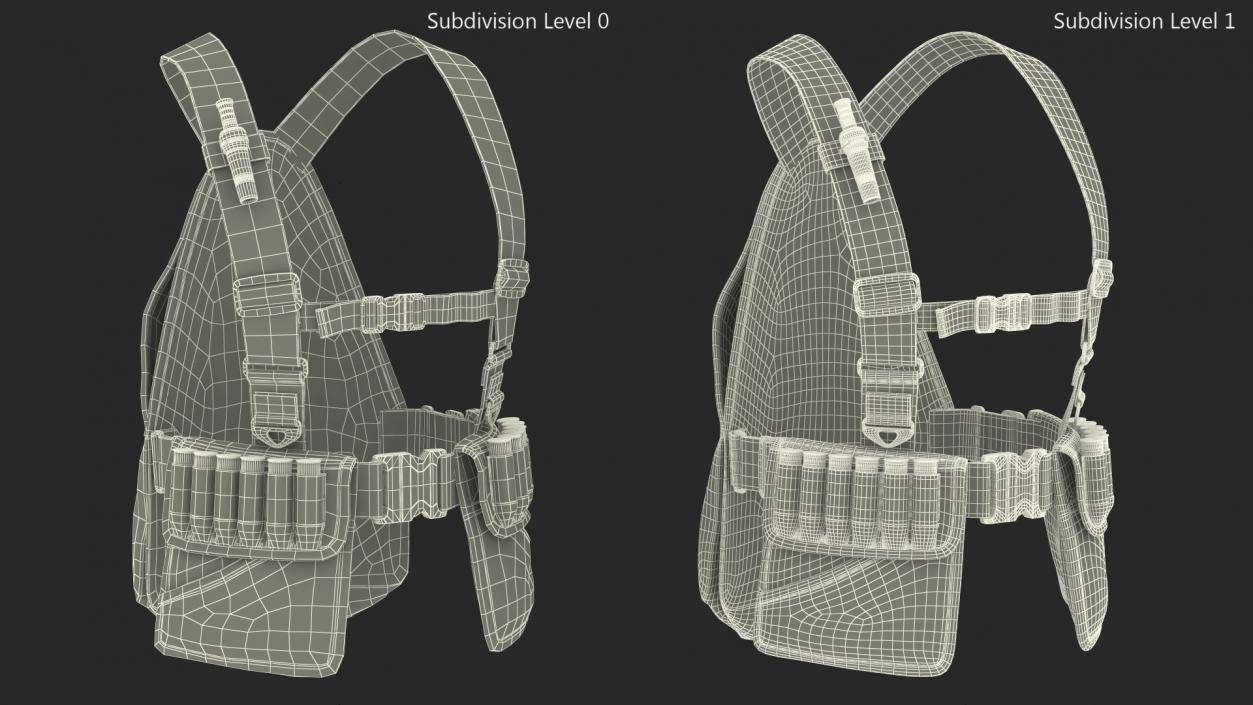 Strap Vest for Duck Hunting 3D