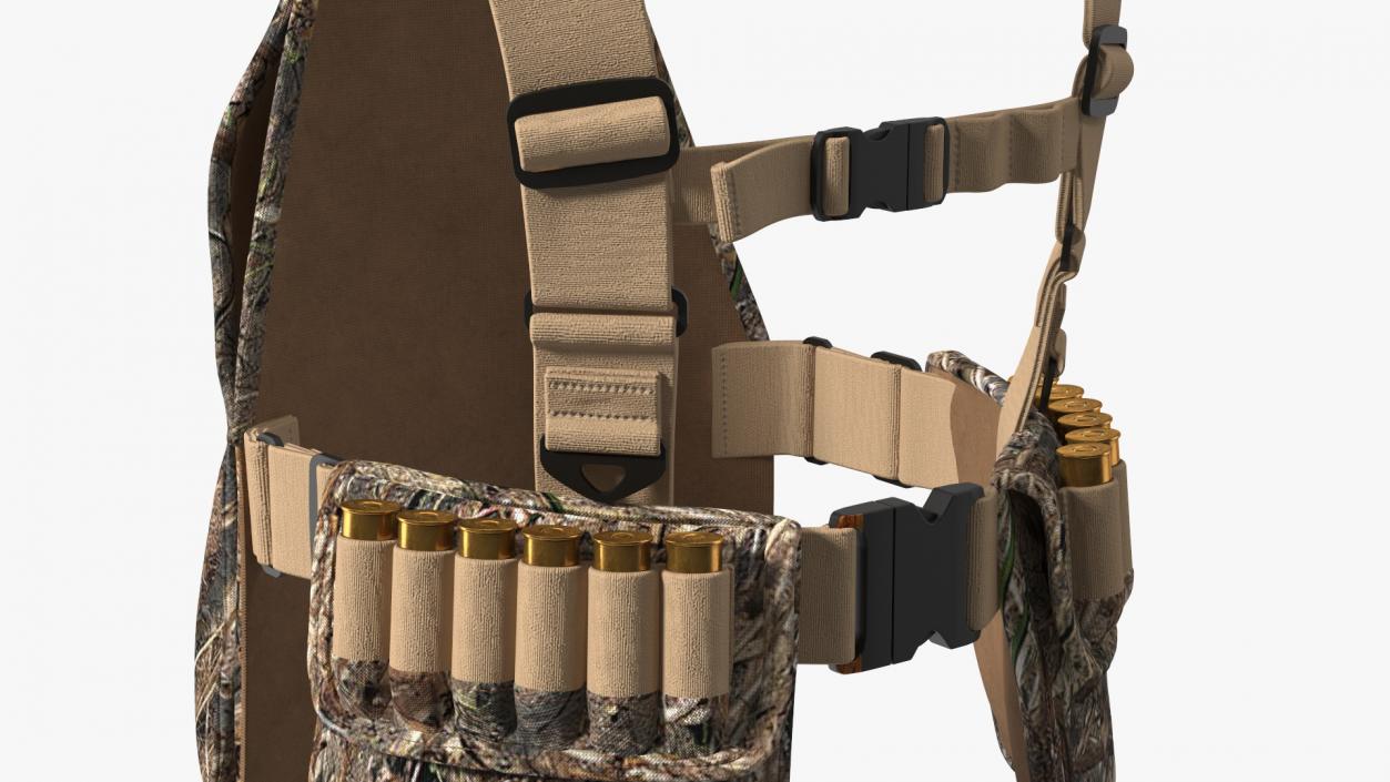 Strap Vest for Duck Hunting 3D