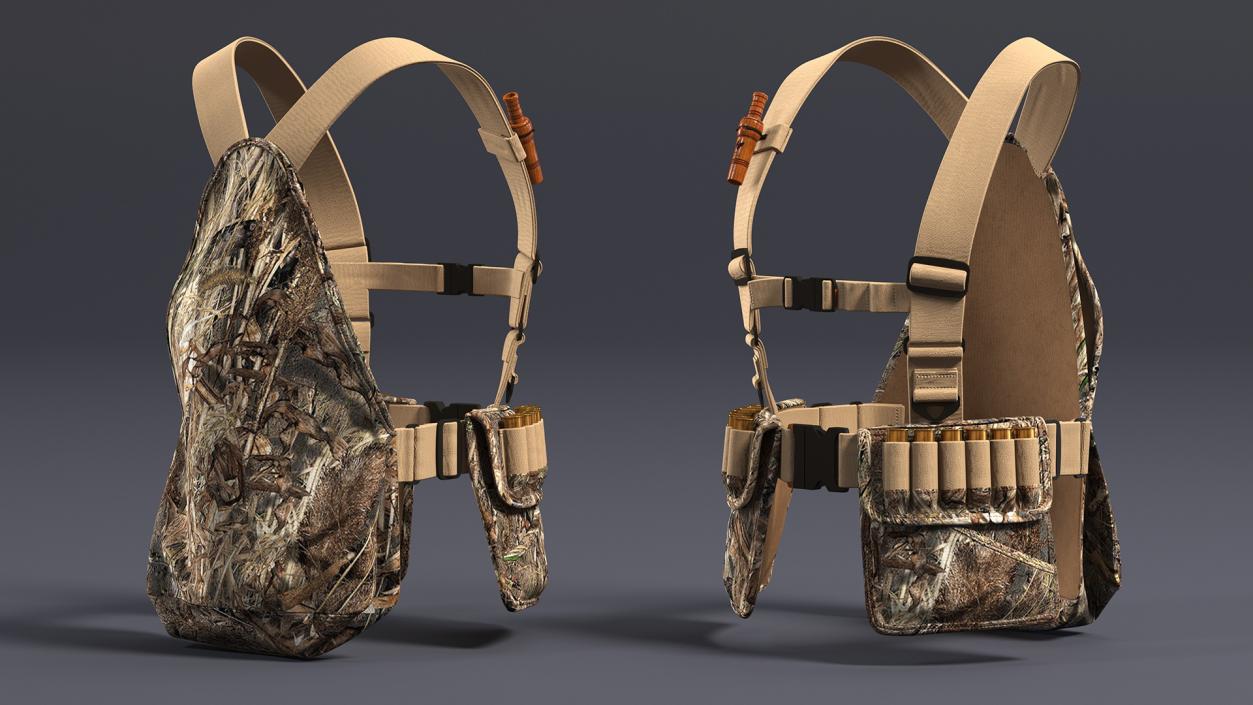 Strap Vest for Duck Hunting 3D