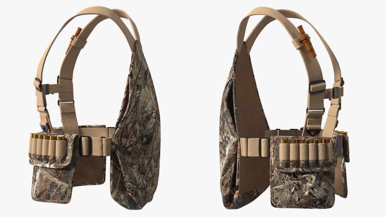 Strap Vest for Duck Hunting 3D