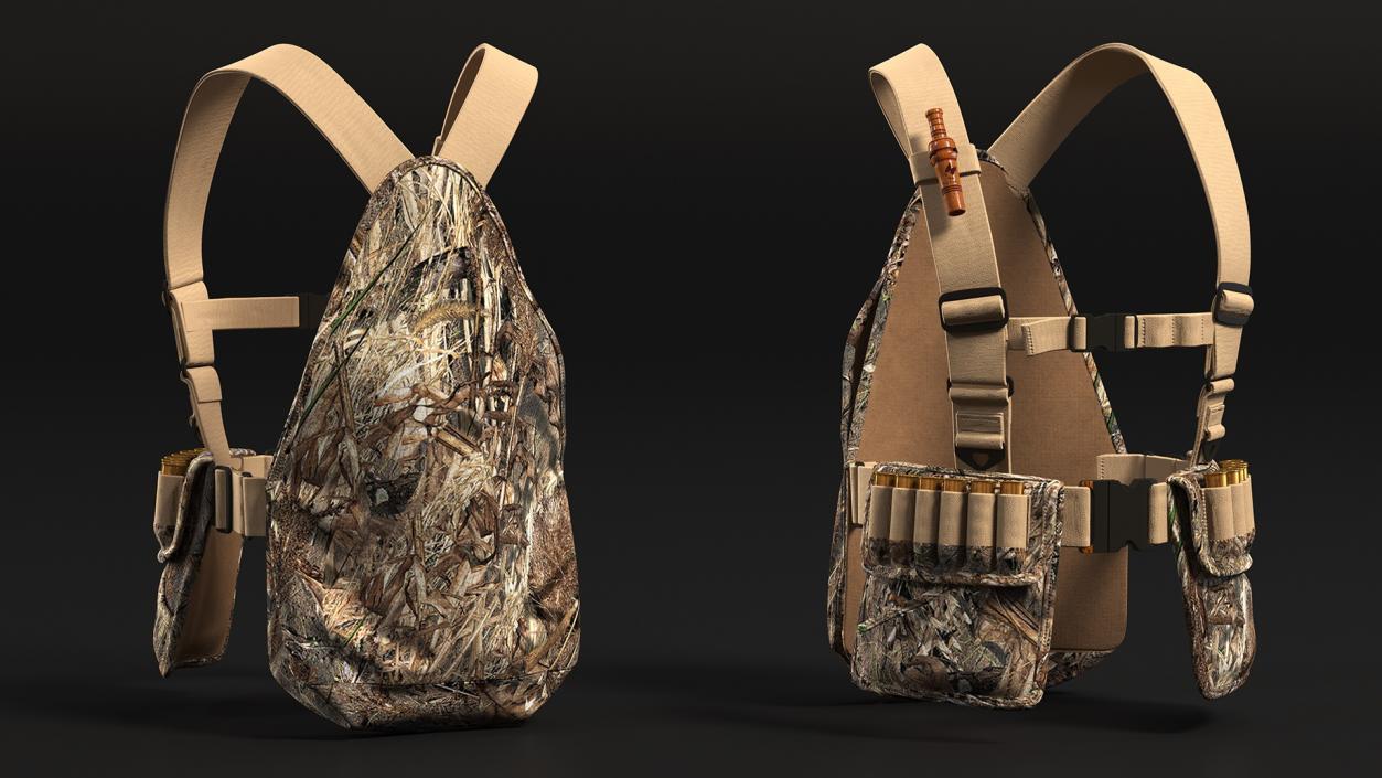 Strap Vest for Duck Hunting 3D