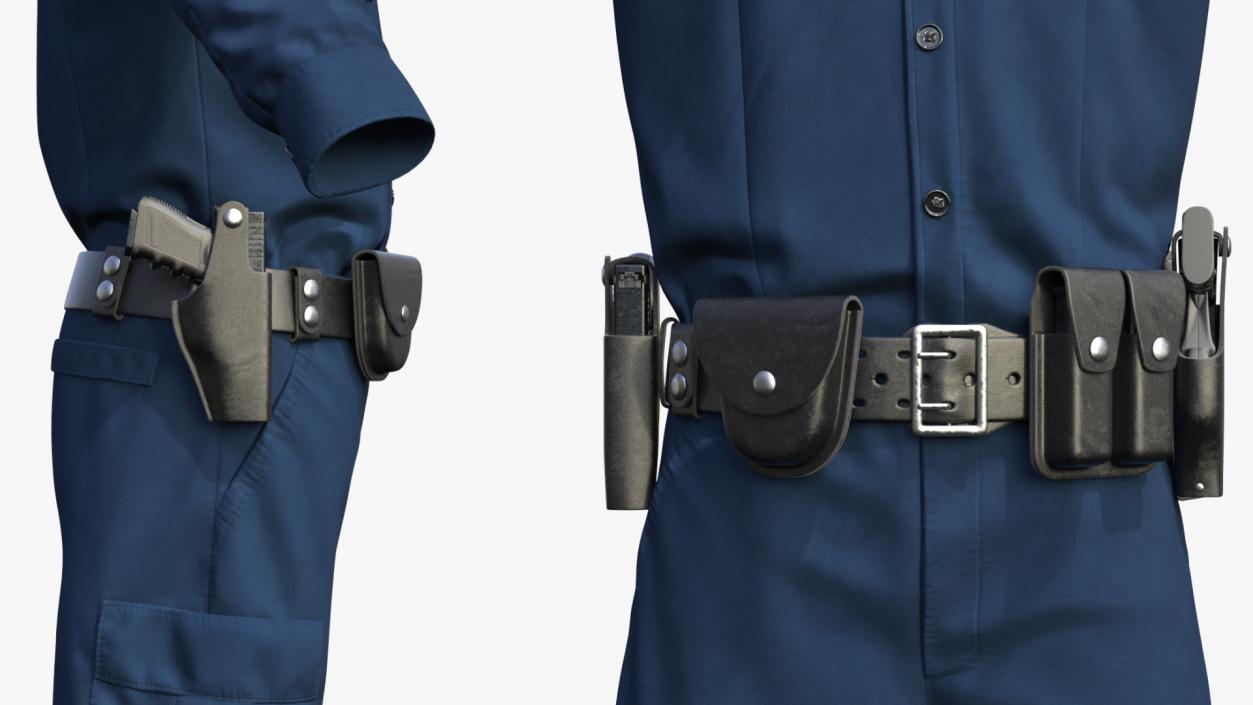 NYPD Police Officer Uniform 3D