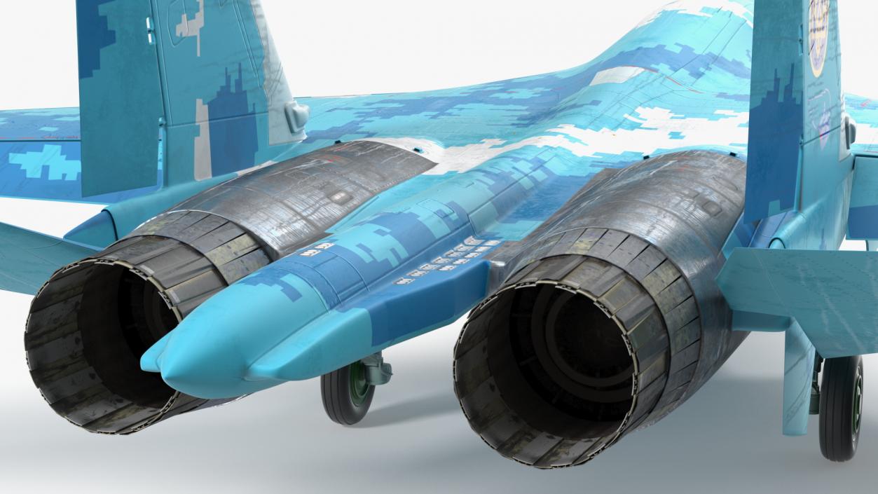 3D Ilyushin IL-96-400 model