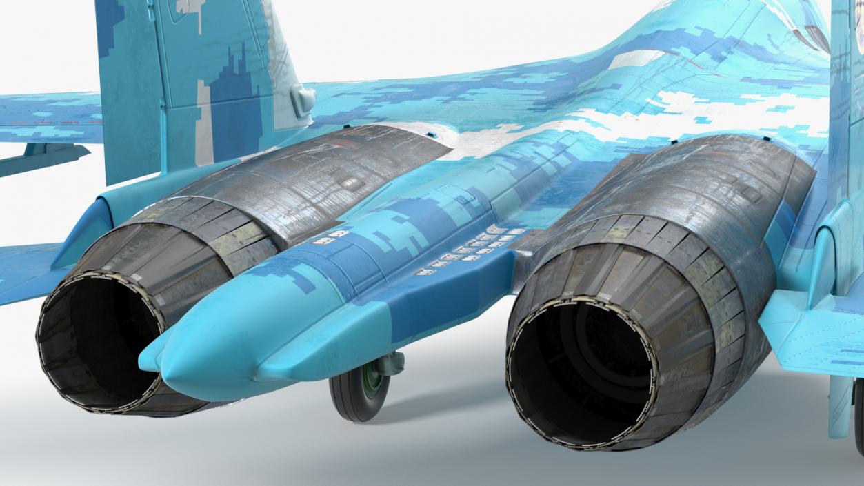 3D Ilyushin IL-96-400 model