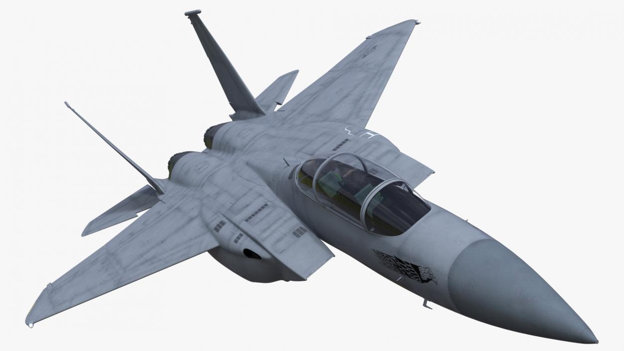 F-15 Silent Eagle in Flight 3D