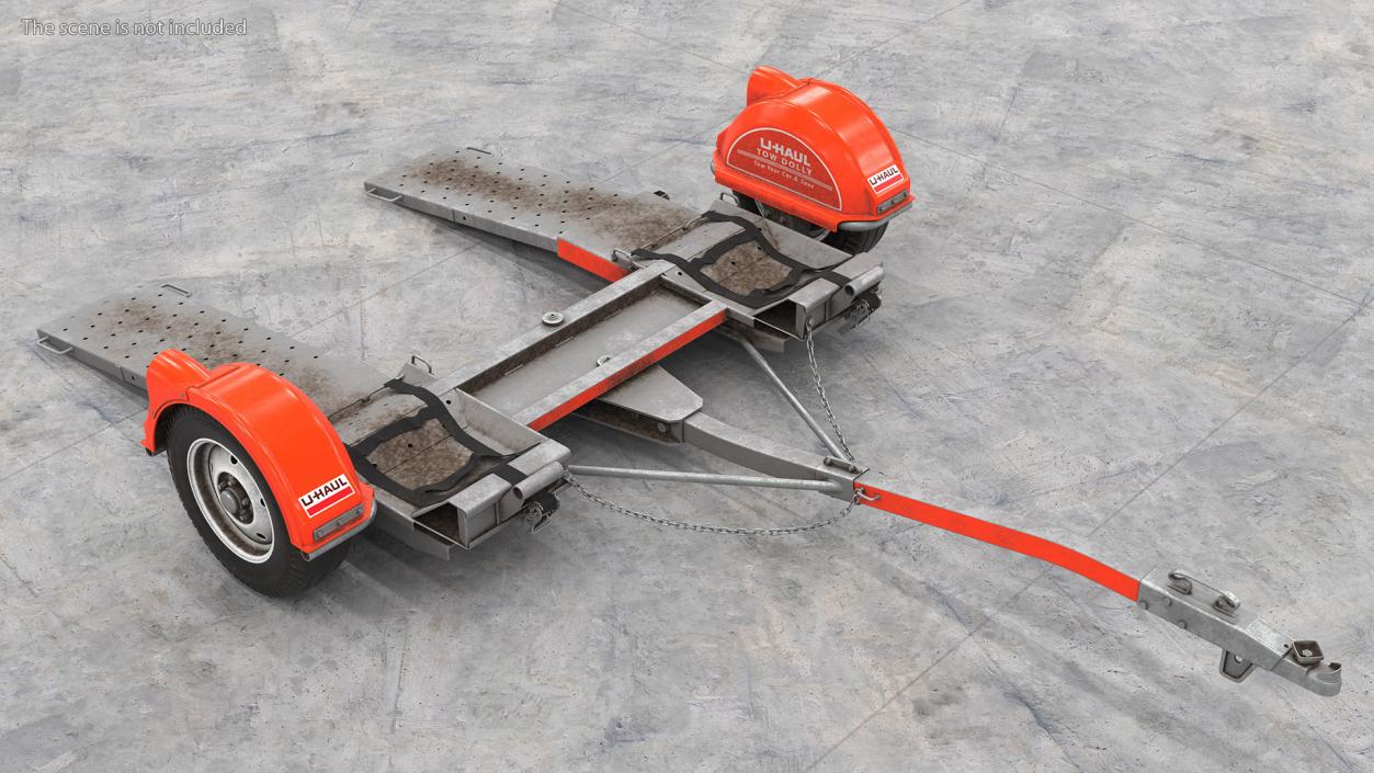 3D Dirt U-Haul Axle Tow Dolly