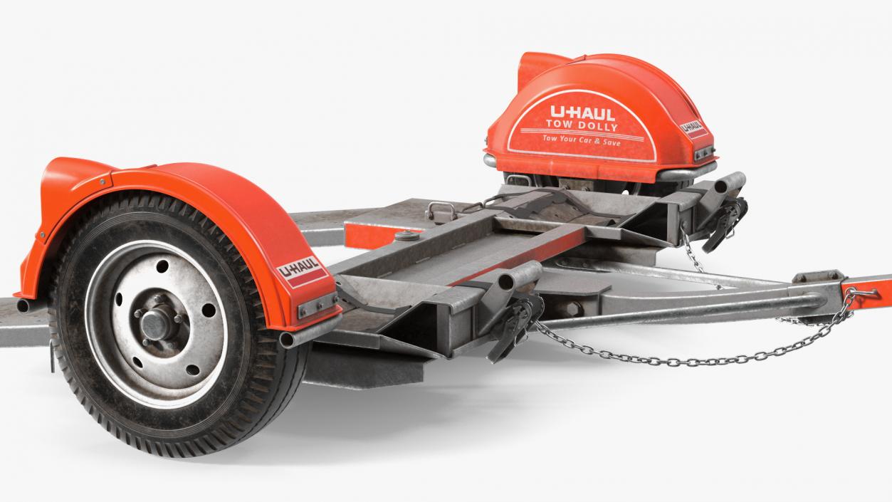 3D Dirt U-Haul Axle Tow Dolly