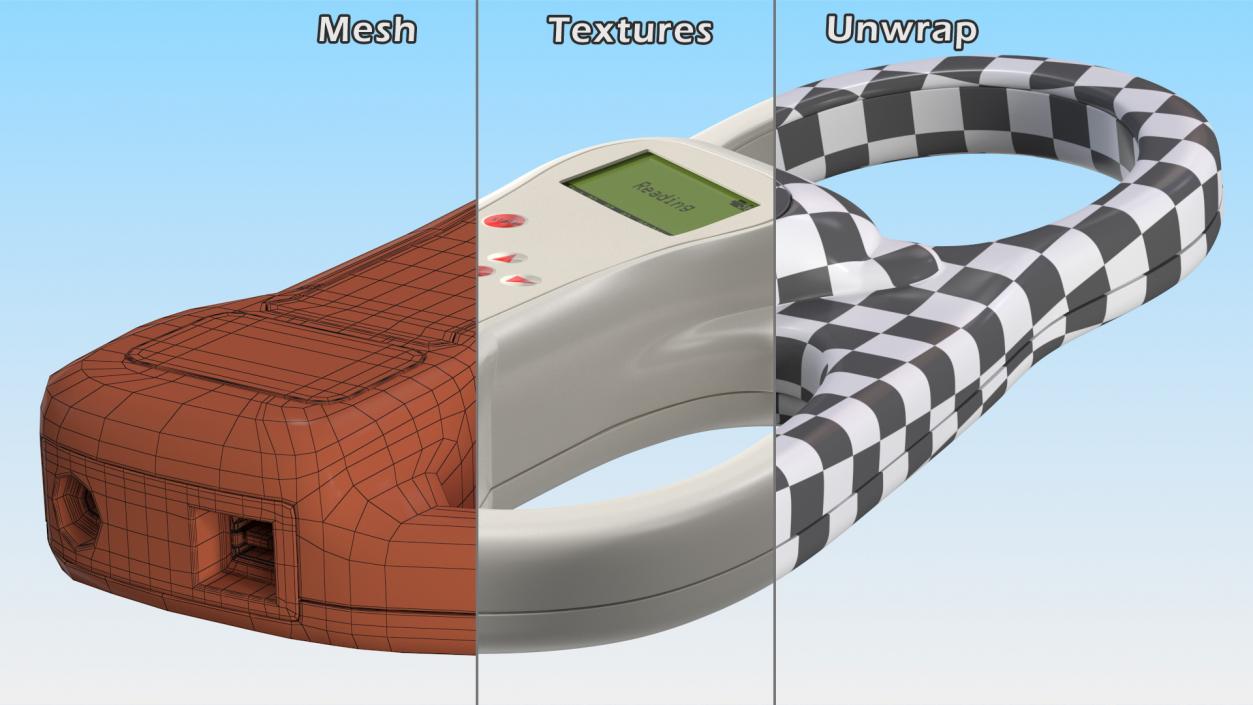 Animal Chip Scanner 3D model