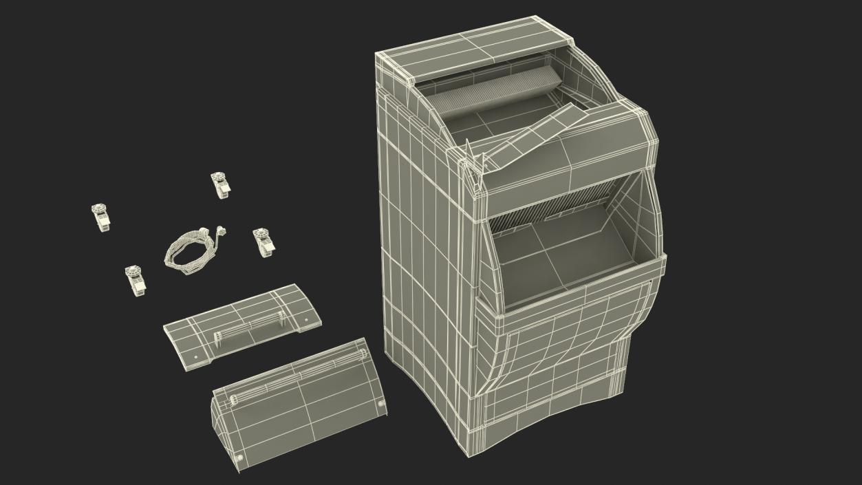 3D Self Service Frame Slicer JAC 450 model