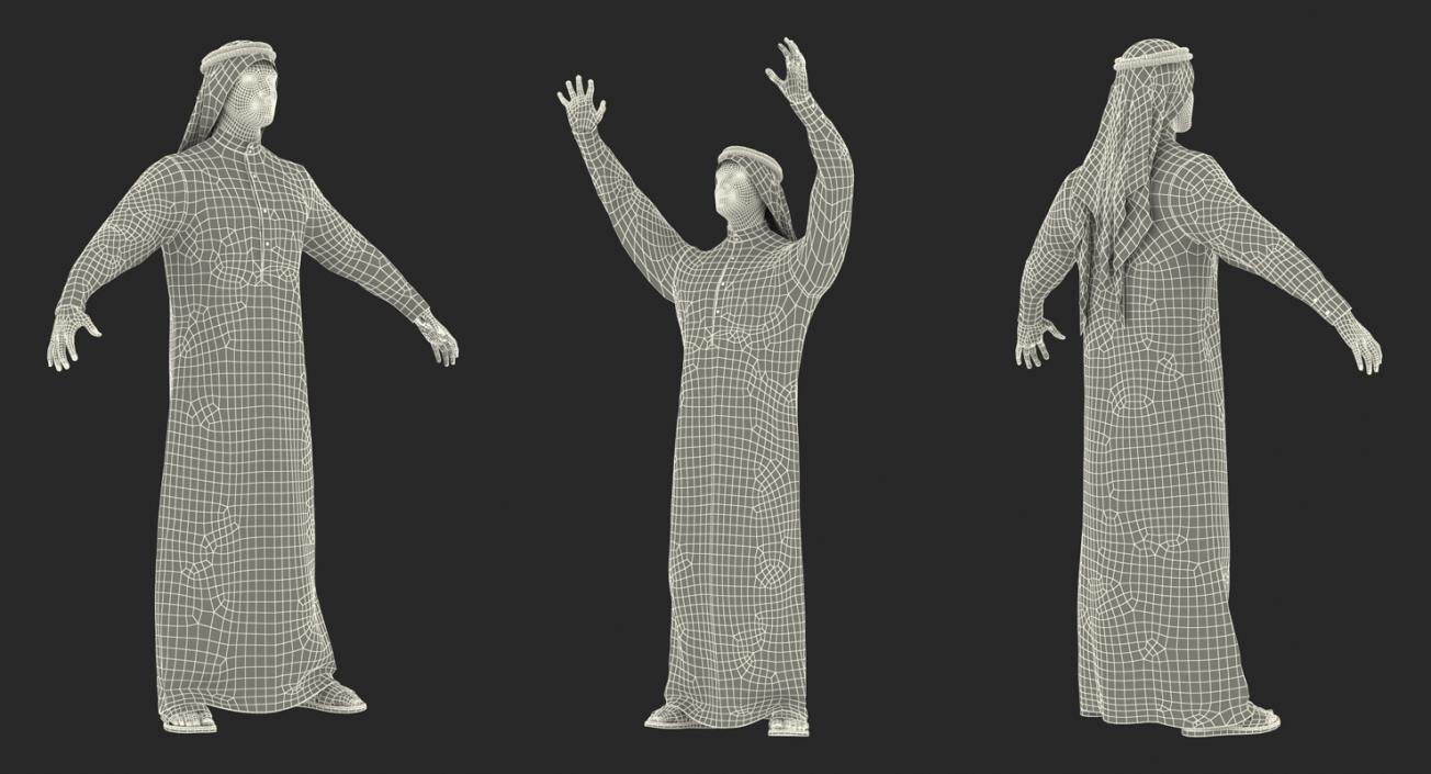 3D Arab People Collection 2 Rigged