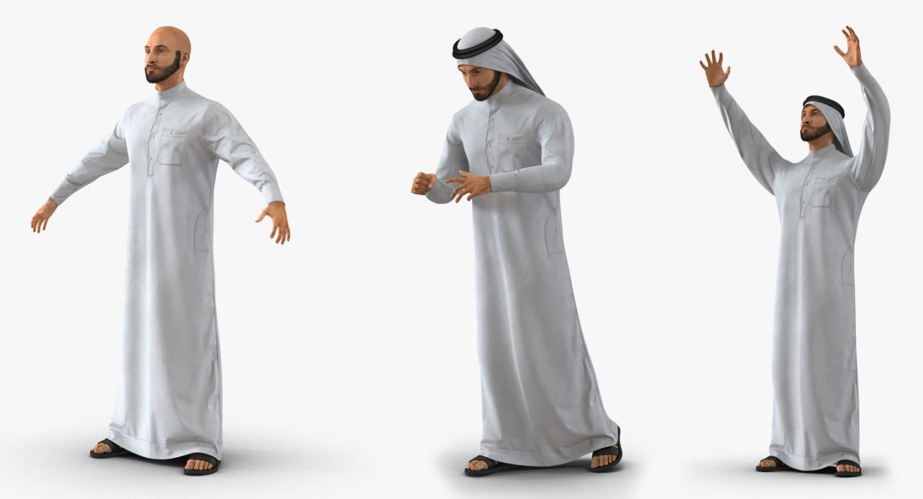 3D Arab People Collection 2 Rigged