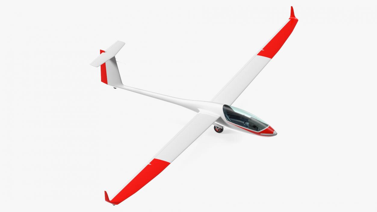 Electric Glider Rigged 3D