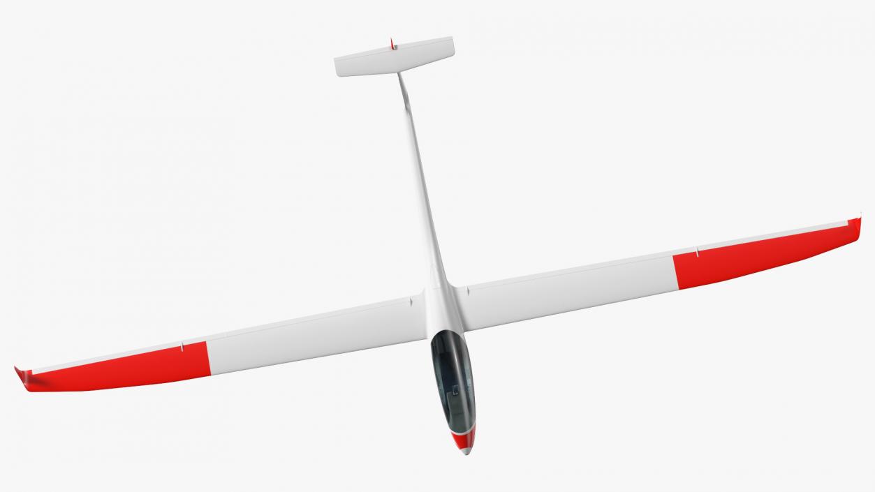 Electric Glider Rigged 3D