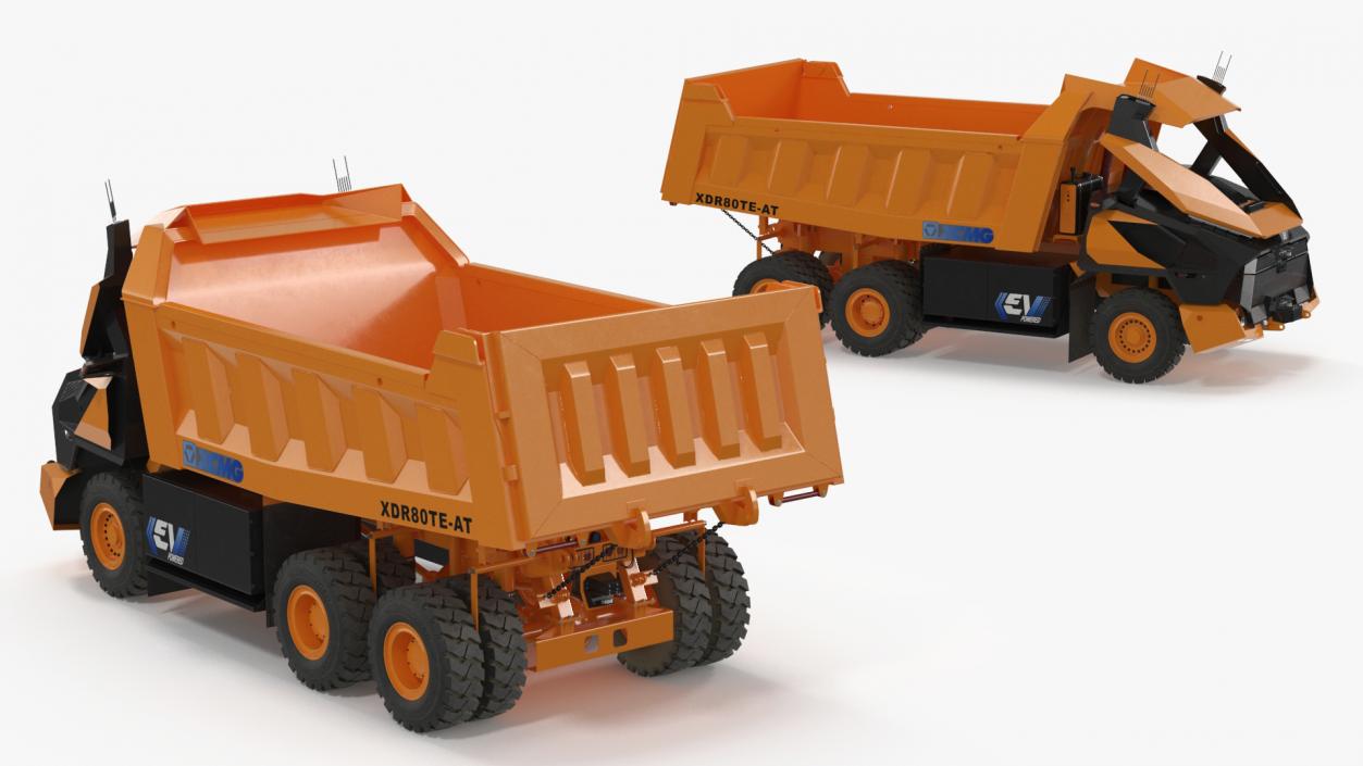 3D XCMG Autonomous Electric Mining Truck New