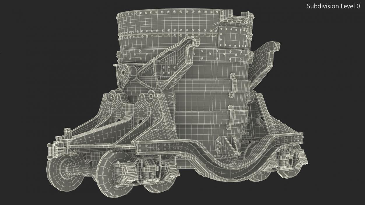 Slag Car Old 3D