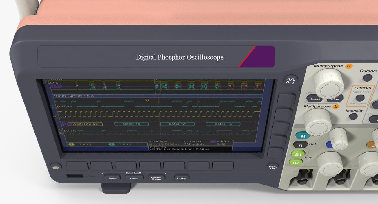 3D Digital Oscilloscope Generic model