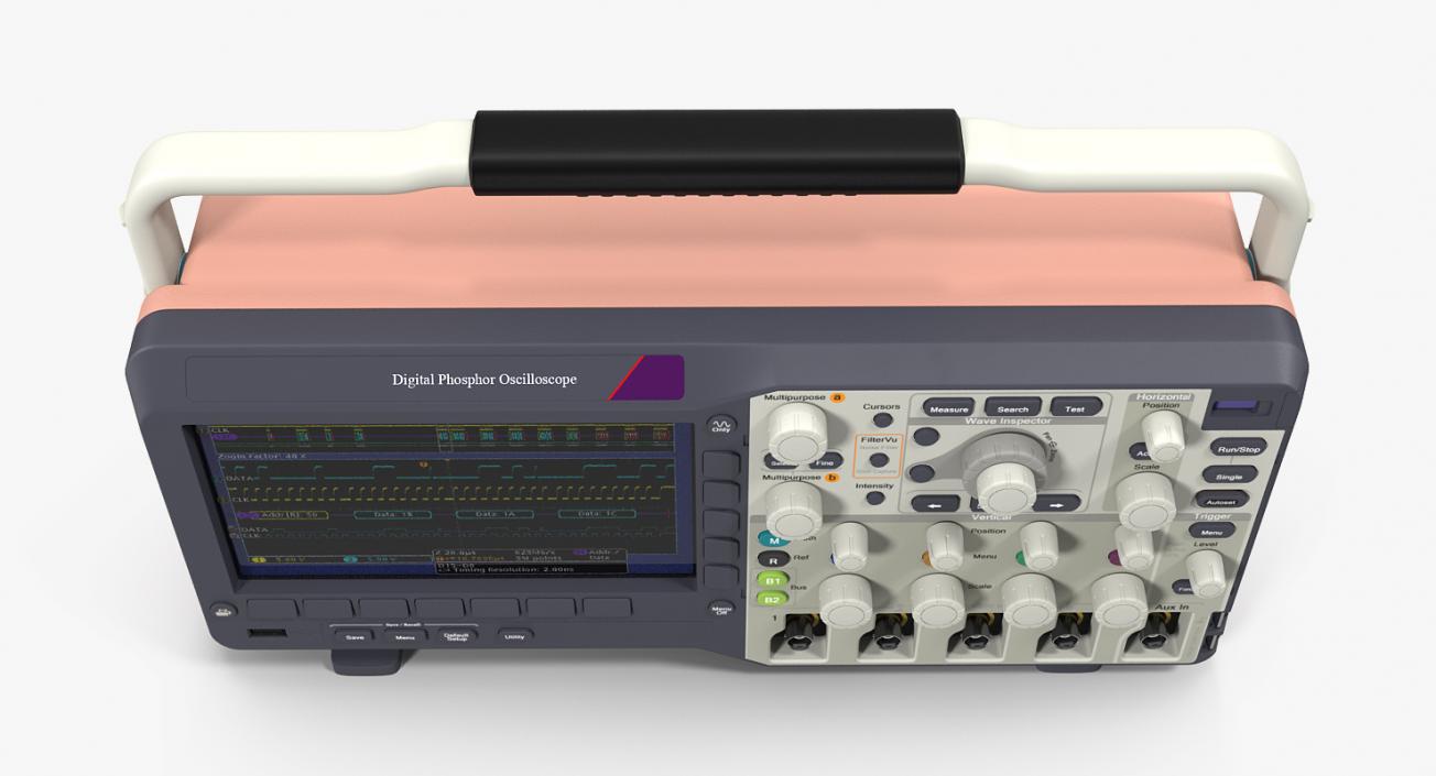 3D Digital Oscilloscope Generic model