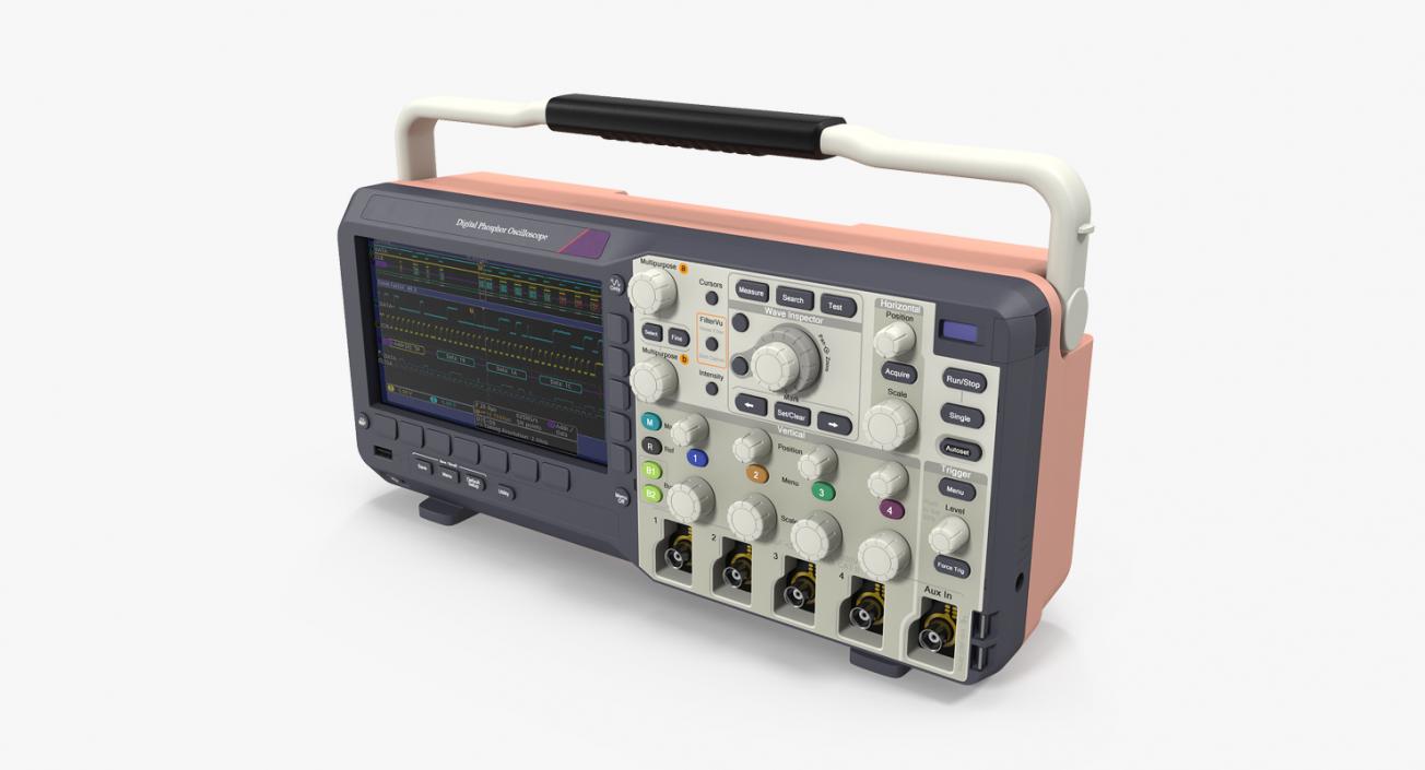 3D Digital Oscilloscope Generic model