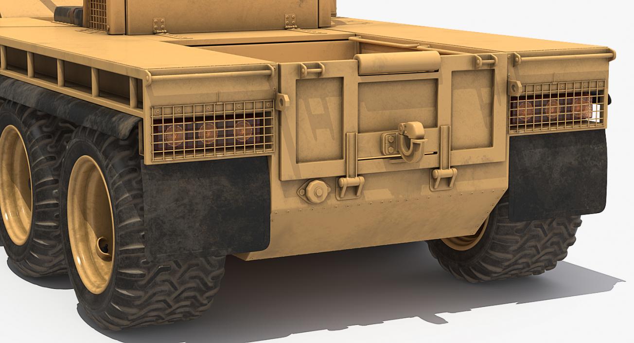 3D ATMP High Mobility Vehicle Desert model