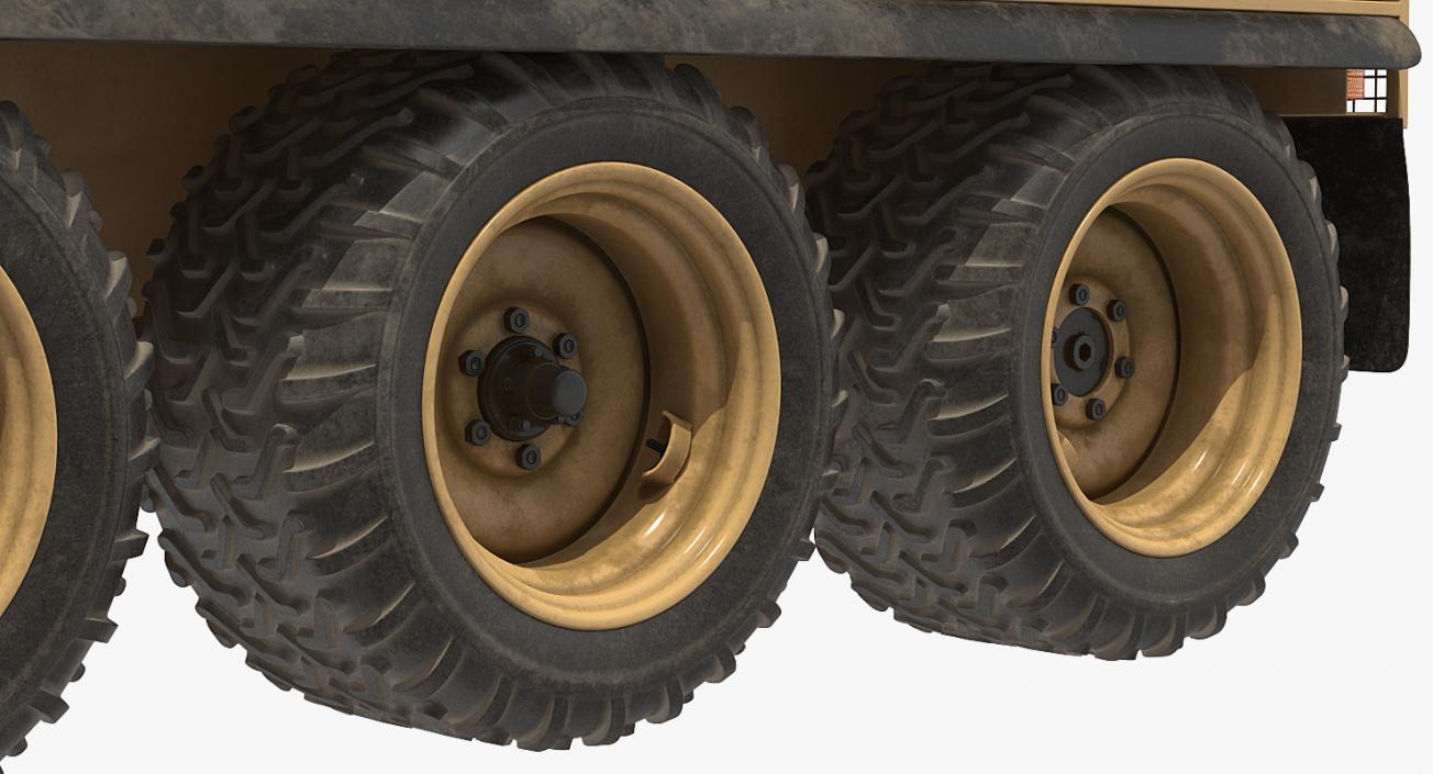 3D ATMP High Mobility Vehicle Desert model