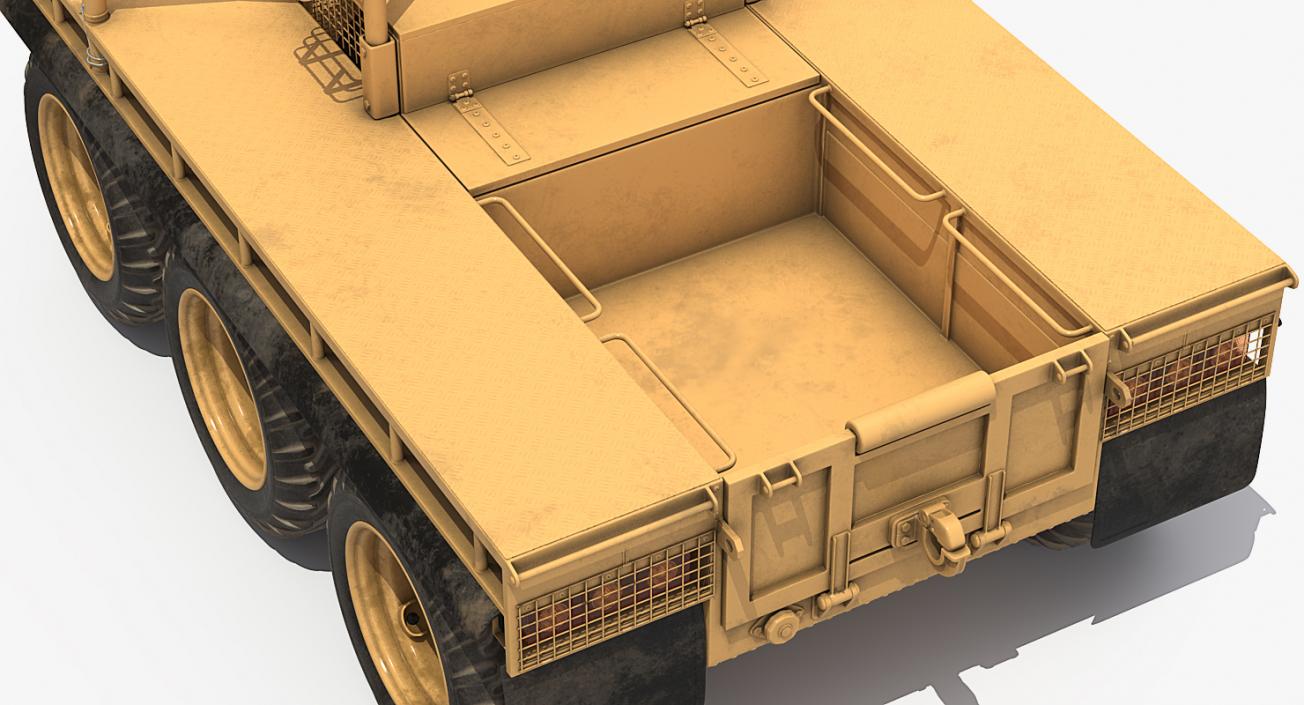 3D ATMP High Mobility Vehicle Desert model