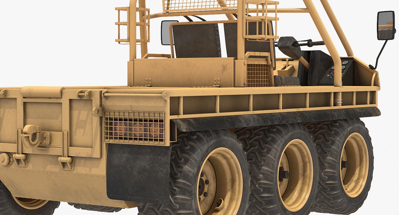 3D ATMP High Mobility Vehicle Desert model