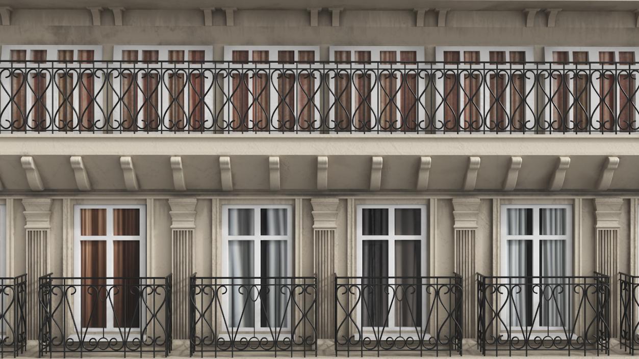 Parisian Tenement 2 3D model