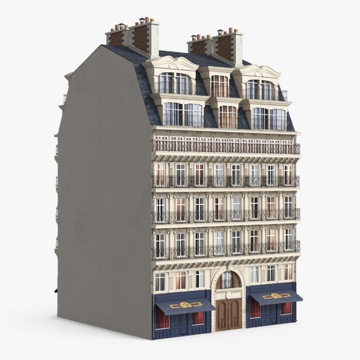 Parisian Tenement 2 3D model